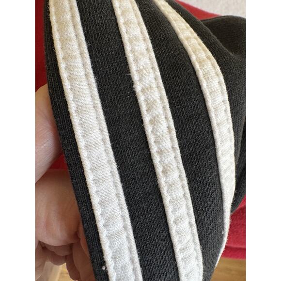 UW Badgers Adidas 3 Stripe Vtg Sweatshirt 1/4 Zip Pullover Mens XL Small Stain - Picture 14 of 14